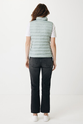 IQONIQ Meru Damen Bodywarmer aus recyceltem Polyester Iceberg green bedrucken, Art.-Nr. T4702.023.XS IQONIQ Meru Damen Bodywarmer aus recyceltem Polyester Iceberg green bedrucken, Art.-Nr. T4702.023.XS