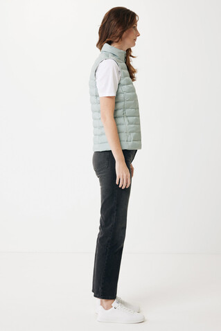 IQONIQ Meru Damen Bodywarmer aus recyceltem Polyester Iceberg green bedrucken, Art.-Nr. T4702.023.XS IQONIQ Meru Damen Bodywarmer aus recyceltem Polyester Iceberg green bedrucken, Art.-Nr. T4702.023.XS