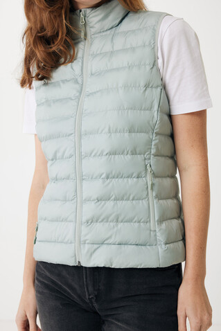 IQONIQ Meru Damen Bodywarmer aus recyceltem Polyester Iceberg green bedrucken, Art.-Nr. T4702.023.XS IQONIQ Meru Damen Bodywarmer aus recyceltem Polyester Iceberg green bedrucken, Art.-Nr. T4702.023.XS