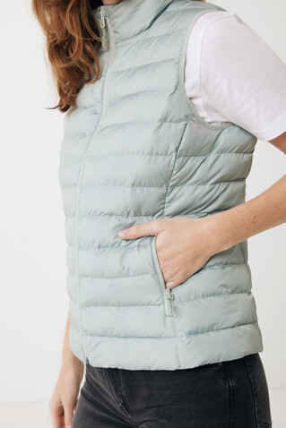 IQONIQ Meru Damen Bodywarmer aus recyceltem Polyester Iceberg green bedrucken, Art.-Nr. T4702.023.XS IQONIQ Meru Damen Bodywarmer aus recyceltem Polyester Iceberg green bedrucken, Art.-Nr. T4702.023.XS