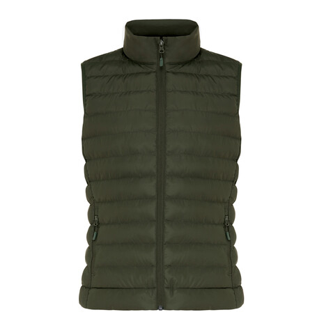 IQONIQ Meru Damen Bodywarmer aus recyceltem Polyester khaki bedrucken, Art.-Nr. T4702.020.XXL IQONIQ Meru Damen Bodywarmer aus recyceltem Polyester khaki bedrucken, Art.-Nr. T4702.020.XXL