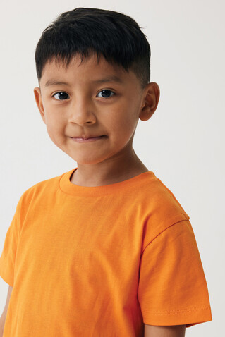 IQONIQ Koli Kids T-Shirt aus recycelter Baumwolle orange bedrucken, Art.-Nr. T6100.044.78 IQONIQ Koli Kids T-Shirt aus recycelter Baumwolle orange bedrucken, Art.-Nr. T6100.044.78