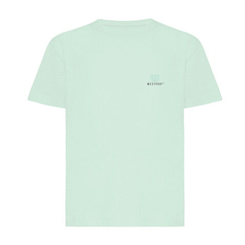 IQONIQ Koli Kids T-Shirt aus recycelter Baumwolle crushed mint bedrucken, Art.-Nr. T6100.037.1314