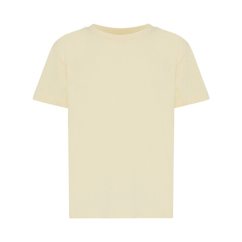 IQONIQ Koli Kids T-Shirt aus recycelter Baumwolle cream yellow bedrucken, Art.-Nr. T6100.036.34 IQONIQ Koli Kids T-Shirt aus recycelter Baumwolle cream yellow bedrucken, Art.-Nr. T6100.036.34