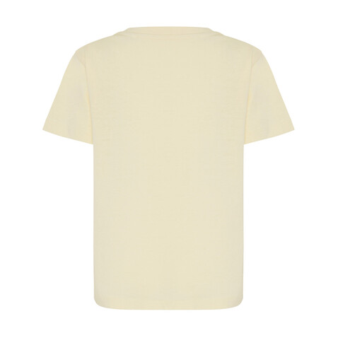 IQONIQ Koli Kids T-Shirt aus recycelter Baumwolle cream yellow bedrucken, Art.-Nr. T6100.036.34 IQONIQ Koli Kids T-Shirt aus recycelter Baumwolle cream yellow bedrucken, Art.-Nr. T6100.036.34
