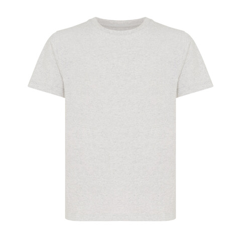 IQONIQ Koli Kids T-Shirt aus recycelter Baumwolle light heather grey bedrucken, Art.-Nr. T6100.032.910