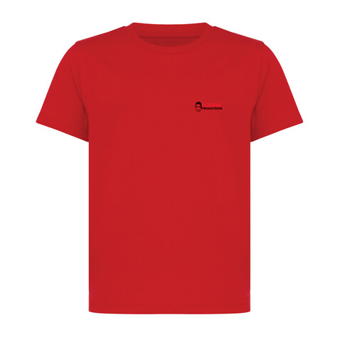 IQONIQ Koli Kids T-Shirt aus recycelter Baumwolle rot bedrucken, Art.-Nr. T6100.029.1112