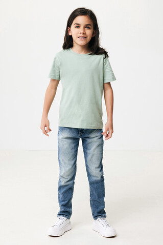 IQONIQ Koli Kids T-Shirt aus recycelter Baumwolle Iceberg green bedrucken, Art.-Nr. T6100.023.78