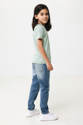 IQONIQ Koli Kids T-Shirt aus recycelter Baumwolle Iceberg green bedrucken, Art.-Nr. T6100.023.78