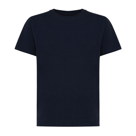 IQONIQ Koli Kids T-Shirt aus recycelter Baumwolle navy blau bedrucken, Art.-Nr. T6100.002.1314