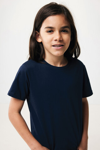 IQONIQ Koli Kids T-Shirt aus recycelter Baumwolle navy blau bedrucken, Art.-Nr. T6100.002.1314