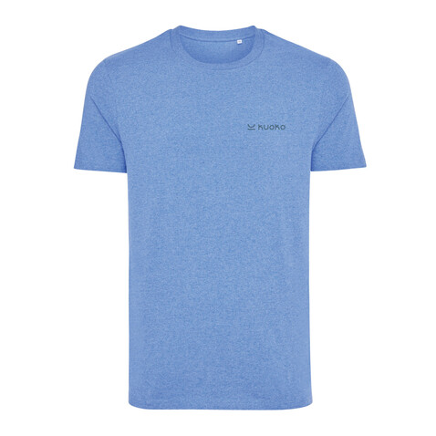 IQONIQ Manuel ungefärbtes T-Shirt aus recycelter Baumwolle heather blue bedrucken, Art.-Nr. T9101.024.XXL IQONIQ Manuel ungefärbtes T-Shirt aus recycelter Baumwolle heather blue bedrucken, Art.-Nr. T9101.024.XXL