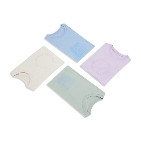 IQONIQ Manuel ungefärbtes T-Shirt aus recycelter Baumwolle natural raw bedrucken, Art.-Nr. T9101.018.XXXL