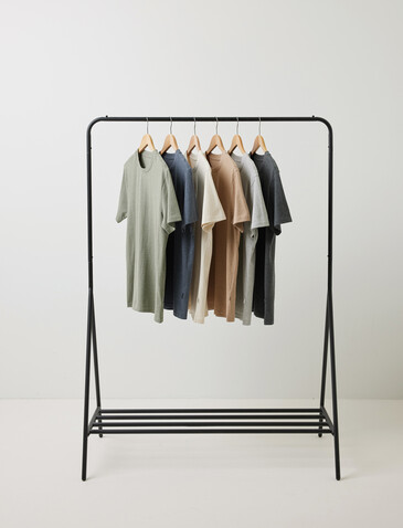 IQONIQ Manuel ungefärbtes T-Shirt aus recycelter Baumwolle natural raw bedrucken, Art.-Nr. T9101.018.XXXL