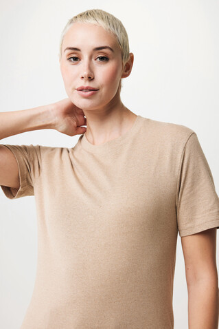 IQONIQ Manuel ungefärbtes T-Shirt aus recycelter Baumwolle heather brown bedrucken, Art.-Nr. T9101.017.S IQONIQ Manuel ungefärbtes T-Shirt aus recycelter Baumwolle heather brown bedrucken, Art.-Nr. T9101.017.S