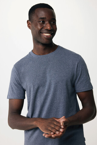IQONIQ Manuel ungefärbtes T-Shirt aus recycelter Baumwolle heather navy bedrucken, Art.-Nr. T9101.016.L IQONIQ Manuel ungefärbtes T-Shirt aus recycelter Baumwolle heather navy bedrucken, Art.-Nr. T9101.016.L