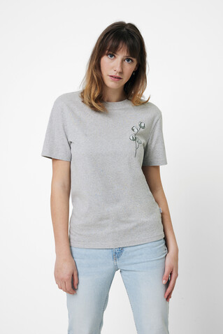 IQONIQ Manuel ungefärbtes T-Shirt aus recycelter Baumwolle heather grey bedrucken, Art.-Nr. T9101.013.XL IQONIQ Manuel ungefärbtes T-Shirt aus recycelter Baumwolle heather grey bedrucken, Art.-Nr. T9101.013.XL