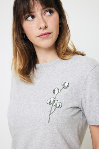IQONIQ Manuel ungefärbtes T-Shirt aus recycelter Baumwolle heather grey bedrucken, Art.-Nr. T9101.013.XL IQONIQ Manuel ungefärbtes T-Shirt aus recycelter Baumwolle heather grey bedrucken, Art.-Nr. T9101.013.XL