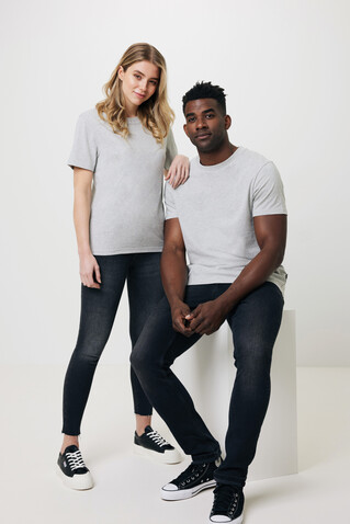 IQONIQ Manuel ungefärbtes T-Shirt aus recycelter Baumwolle heather grey bedrucken, Art.-Nr. T9101.013.XL IQONIQ Manuel ungefärbtes T-Shirt aus recycelter Baumwolle heather grey bedrucken, Art.-Nr. T9101.013.XL