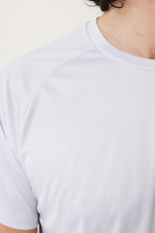 IQONIQ Tikal Sport Quick-Dry T-Shirt aus rec. Polyester Hellgrau bedrucken, Art.-Nr. T9102.031.XXXL