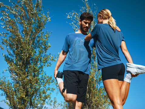IQONIQ Tikal Sport Quick-Dry T-Shirt aus rec. Polyester Königsblau bedrucken, Art.-Nr. T9102.025.XL