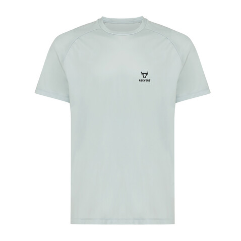 IQONIQ Tikal Sport Quick-Dry T-Shirt aus rec. Polyester Iceberg green bedrucken, Art.-Nr. T9102.023.XL
