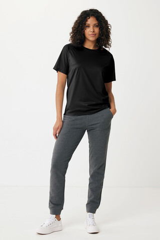 IQONIQ Tikal Sport Quick-Dry T-Shirt aus rec. Polyester schwarz bedrucken, Art.-Nr. T9102.001.L