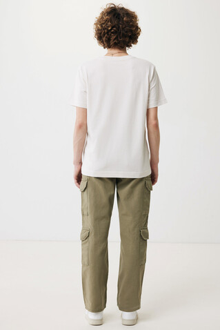IQONIQ Kakadu relaxed T-Shirt aus recycelter Baumwolle ivory white bedrucken, Art.-Nr. T9103.040.M