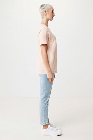 IQONIQ Kakadu relaxed T-Shirt aus recycelter Baumwolle peach nectar bedrucken, Art.-Nr. T9103.038.XXL