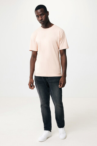 IQONIQ Kakadu relaxed T-Shirt aus recycelter Baumwolle peach nectar bedrucken, Art.-Nr. T9103.038.XXL
