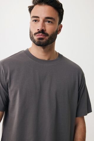 IQONIQ Kakadu relaxed T-Shirt aus recycelter Baumwolle anthrazit bedrucken, Art.-Nr. T9103.019.L IQONIQ Kakadu relaxed T-Shirt aus recycelter Baumwolle anthrazit bedrucken, Art.-Nr. T9103.019.L