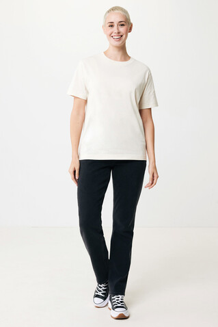 IQONIQ Kakadu relaxed T-Shirt aus recycelter Baumwolle natural raw bedrucken, Art.-Nr. T9103.018.M