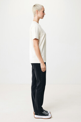 IQONIQ Kakadu relaxed T-Shirt aus recycelter Baumwolle natural raw bedrucken, Art.-Nr. T9103.018.M