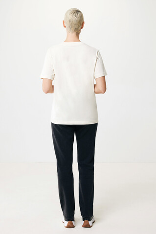 IQONIQ Kakadu relaxed T-Shirt aus recycelter Baumwolle natural raw bedrucken, Art.-Nr. T9103.018.M