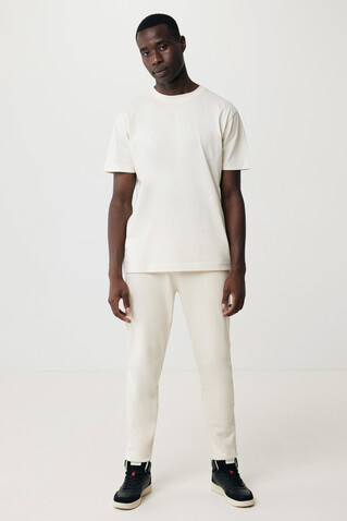 IQONIQ Kakadu relaxed T-Shirt aus recycelter Baumwolle natural raw bedrucken, Art.-Nr. T9103.018.M