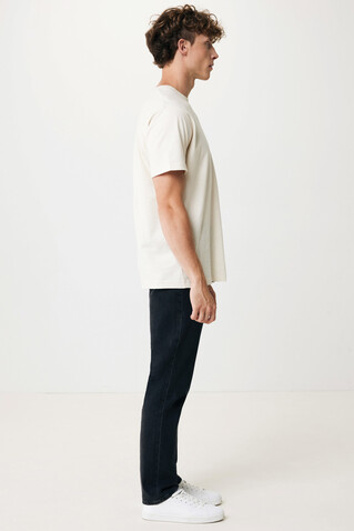 IQONIQ Kakadu relaxed T-Shirt aus recycelter Baumwolle natural raw bedrucken, Art.-Nr. T9103.018.M