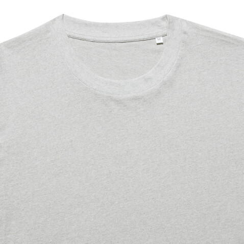 IQONIQ Kakadu relaxed T-Shirt aus recycelter Baumwolle heather grey bedrucken, Art.-Nr. T9103.013.XS IQONIQ Kakadu relaxed T-Shirt aus recycelter Baumwolle heather grey bedrucken, Art.-Nr. T9103.013.XS