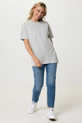 IQONIQ Kakadu relaxed T-Shirt aus recycelter Baumwolle heather grey bedrucken, Art.-Nr. T9103.013.XS IQONIQ Kakadu relaxed T-Shirt aus recycelter Baumwolle heather grey bedrucken, Art.-Nr. T9103.013.XS