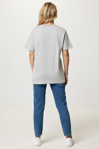 IQONIQ Kakadu relaxed T-Shirt aus recycelter Baumwolle heather grey bedrucken, Art.-Nr. T9103.013.XS IQONIQ Kakadu relaxed T-Shirt aus recycelter Baumwolle heather grey bedrucken, Art.-Nr. T9103.013.XS