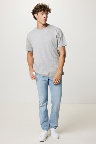 IQONIQ Kakadu relaxed T-Shirt aus recycelter Baumwolle heather grey bedrucken, Art.-Nr. T9103.013.XS IQONIQ Kakadu relaxed T-Shirt aus recycelter Baumwolle heather grey bedrucken, Art.-Nr. T9103.013.XS