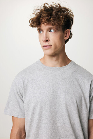 IQONIQ Kakadu relaxed T-Shirt aus recycelter Baumwolle heather grey bedrucken, Art.-Nr. T9103.013.XS IQONIQ Kakadu relaxed T-Shirt aus recycelter Baumwolle heather grey bedrucken, Art.-Nr. T9103.013.XS