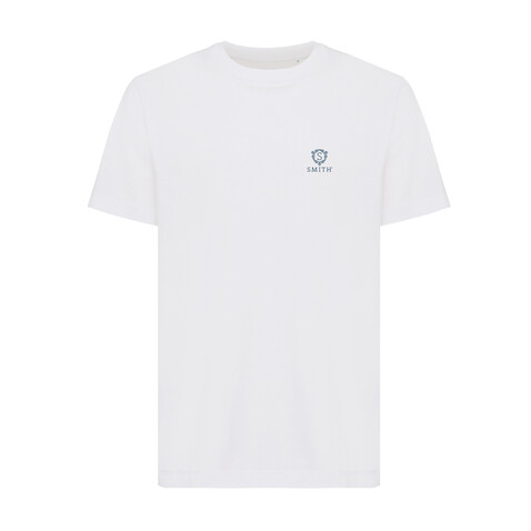 IQONIQ Kakadu relaxed T-Shirt aus recycelter Baumwolle recycled white bedrucken, Art.-Nr. T9103.004.XXL