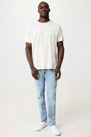 IQONIQ Kakadu relaxed T-Shirt aus recycelter Baumwolle recycled white bedrucken, Art.-Nr. T9103.004.XXL