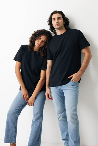 IQONIQ Kakadu relaxed T-Shirt aus recycelter Baumwolle schwarz bedrucken, Art.-Nr. T9103.001.XXXL IQONIQ Kakadu relaxed T-Shirt aus recycelter Baumwolle schwarz bedrucken, Art.-Nr. T9103.001.XXXL