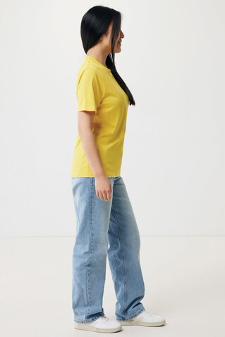 IQONIQ Sierra Lightweight T-Shirt aus recycelter Baumwolle gelb bedrucken, Art.-Nr. T9104.045.XS IQONIQ Sierra Lightweight T-Shirt aus recycelter Baumwolle gelb bedrucken, Art.-Nr. T9104.045.XS