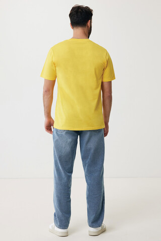 IQONIQ Sierra Lightweight T-Shirt aus recycelter Baumwolle gelb bedrucken, Art.-Nr. T9104.045.XS IQONIQ Sierra Lightweight T-Shirt aus recycelter Baumwolle gelb bedrucken, Art.-Nr. T9104.045.XS