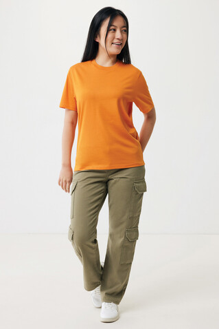 IQONIQ Sierra Lightweight T-Shirt aus recycelter Baumwolle orange bedrucken, Art.-Nr. T9104.044.XXS