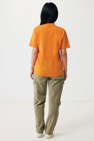 IQONIQ Sierra Lightweight T-Shirt aus recycelter Baumwolle orange bedrucken, Art.-Nr. T9104.044.XXS