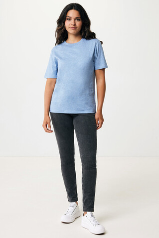 IQONIQ Sierra Lightweight T-Shirt aus recycelter Baumwolle light heather blue bedrucken, Art.-Nr. T9104.042.S IQONIQ Sierra Lightweight T-Shirt aus recycelter Baumwolle light heather blue bedrucken, Art.-Nr. T9104.042.S