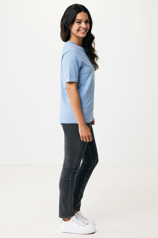 IQONIQ Sierra Lightweight T-Shirt aus recycelter Baumwolle light heather blue bedrucken, Art.-Nr. T9104.042.S IQONIQ Sierra Lightweight T-Shirt aus recycelter Baumwolle light heather blue bedrucken, Art.-Nr. T9104.042.S